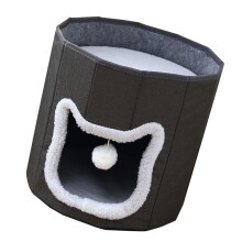 Faltbares Katzenbett Hideaway Soft House Haustierschlafbett für