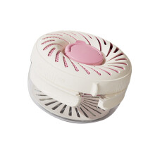 Foldable Handle Drainer Multifunctional Fruit Vegetable-Pink