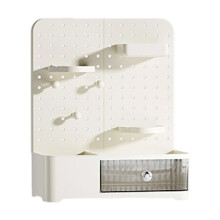 Solution de stockage de figurines efficace,-Blanc de lait