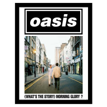 Oasis What's The Story Morning Glory Framed Poster