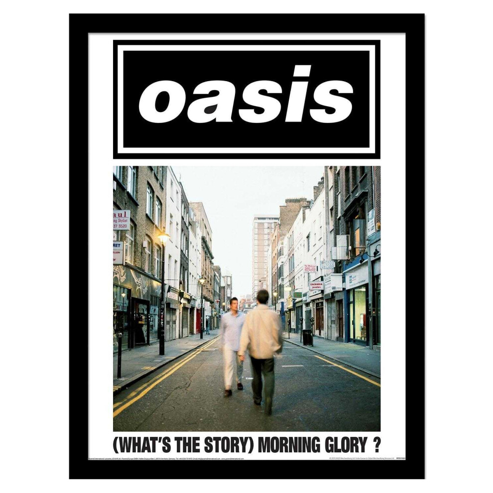 Oasis What's The Story Morning Glory Framed Poster