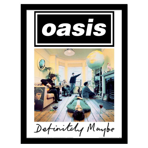 Oasis Oasis Definitely Maybe Framed Poster