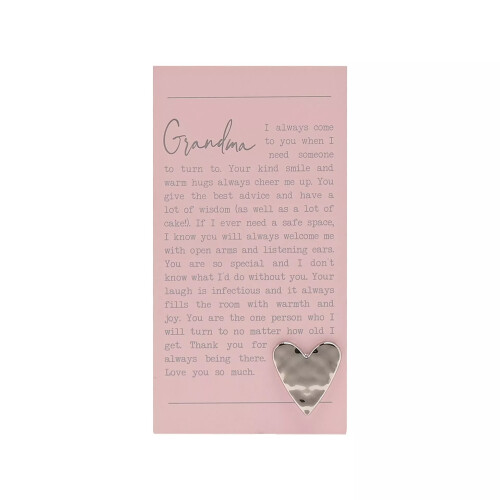 Celebrations Celebrations Moments Grandma Plaque