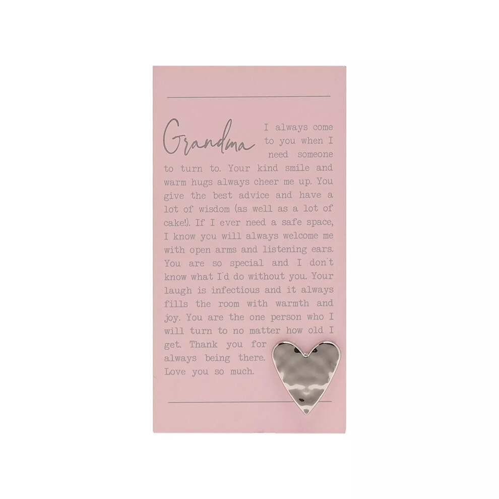 Celebrations Moments Grandma Plaque