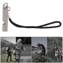 Titanium Alloy Survival Whistle 54mm, 9mm Ø, 15cm