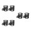 6Pcs Plastic Stroller Drink Holders Black Ergonomic Bottle Holders 1