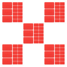 500Pcs Red Plastic Shims Heavyduty Leveling Supports for Doors Windows