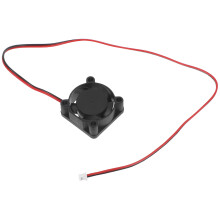 25Mm Portable Mini Fan Black Plastic Silent Cooling Device for DIY