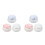 6Pcs Empty Ceramic Cosmetics Sub Jars Portable Storage Containers 1