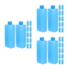 36Pcs Pe Reusable Ice Packs for Air Cooler Fans Sky-Blue Cooler Blocks