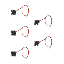 5Pièces Ventilateur Mini Portable 25Mm Dc Noir Pour Routeur Caméra