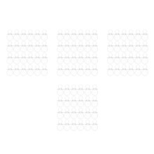 96Pcs Portable Clear Baby Shower Candy Boxes Pacifier Treat Containers