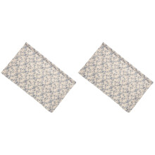 2Pcs Blue Window Curtains Short Half Drapes for Bathroom Bedroom Decor