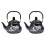 2Pcs Stovetop Enamel Tea Kettle Black Kitchen Essentials 1