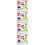 4Pcs Kindergarten Cartoon Game Posters Multi Color Kids Room Decor 7