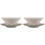 2Sets Ceramic Tea Infuser Coffee Filter White Aluminum Alloy Home Use 1