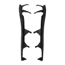 Car Front Upper Headlight Cover Strip Set Trims Headlight Sealing Strip Gasket for E46 4 Door 325I 2002-2005 63126921859 63126921860