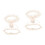 2Ensembles Ceintures De Jambe En Satin Et Beige Pour 3