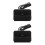 2Pcs Fast Charging Dock Station Black ABS Phone Holder Charging Stand 7