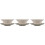 3Sets White Ceramic Tea Filter No-Hole Coffee Dripper Compact Design 3