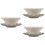 3Sets White Ceramic Tea Filter No-Hole Coffee Dripper Compact Design 5