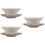 3Sets White Ceramic Tea Filter No-Hole Coffee Dripper Compact Design 6