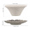 3Sets White Ceramic Tea Filter No-Hole Coffee Dripper Compact Design 9