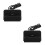 2Stk Vielseitige Phone Charging Station USB Schwarz 5