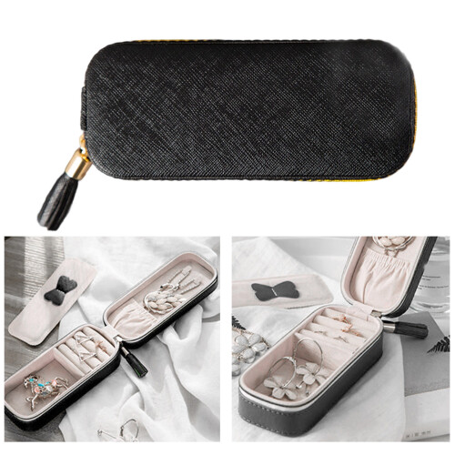 Portable Jewelry Case With Soft Inner Compartments Waterproof-A 2