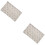 2Pcs Blue Window Curtains Short Half Drapes for Bathroom Bedroom Decor 5