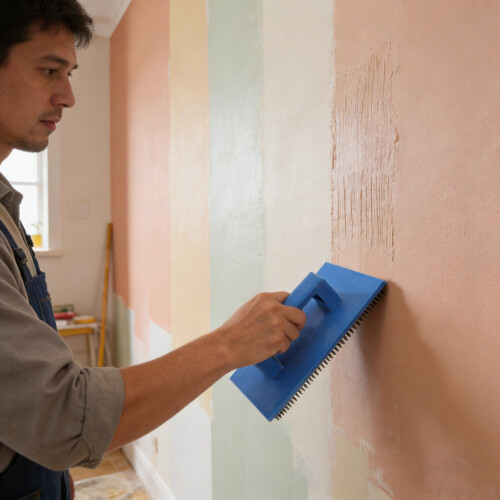 Multi Color Rubber Texture Paint Brushes for Wall Art and Craft 2