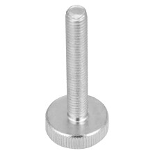 M8 Zinc Plated Carbon Steel Flat Head Bolts with Knurling - M8x50