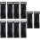 10Pièces Crochets Stroller Noir Pour Nurserie Robuste 3