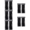10Pièces Crochets Stroller Noir Pour Nurserie Robuste 4