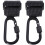 10Pièces Crochets Stroller Noir Pour Nurserie Robuste 8