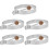 5Stk Küchen Eier Ringe Form Pancake Maker Silber 5