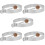 5Stk Küchen Eier Ringe Form Pancake Maker Silber 7