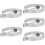 5Stk Küchen Eier Ringe Form Pancake Maker Silber 9
