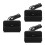 3Stk Stabile USB C Ladehalterung Telefon Dock Schwarz ABS 2