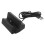 3Stk Stabile USB C Ladehalterung Telefon Dock Schwarz ABS 10