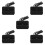 5Stk USB-C Ladestation Mit Stabilem ABS Schwarz 4