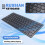 Russian Keyboard Ultra-Thin Wireless  Keyboard, for IOS Android Windows Tablet / Laptop -Black 2
