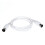 2Pcs White Electronic Keyboard Adapter Cable Durable Midi Editing Cord 11