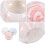 6Pcs Empty Ceramic Cosmetics Sub Jars Portable Storage Containers 4