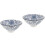 2Pcs Blue Small Ceramic Teacups Japanese Style Asian Tea Cup Set 3