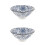 2Pcs Blue Small Ceramic Teacups Japanese Style Asian Tea Cup Set 4