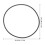 4Pcs Bar Stool Base Rubber Rings Floor Protectors Black for Bar Use 8