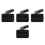 4Pcs ABS Multi-Functional Charging Dock Fast Phone Stand Black 5