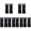 12Pièces Crochets Noir Poussette Support Bébé 5
