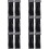 12Pièces Crochets Noir Poussette Support Bébé 7